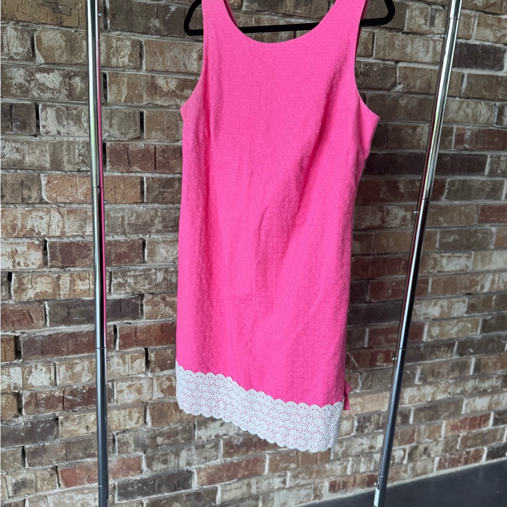 Lilly Pulitzer Vibrant Pink Textured Dress